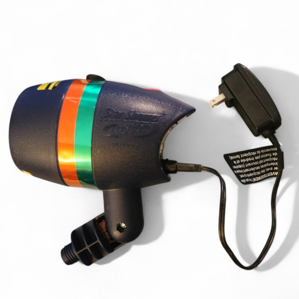 BulbHead Star Shower Motion Laser Lights Projector No Stake
